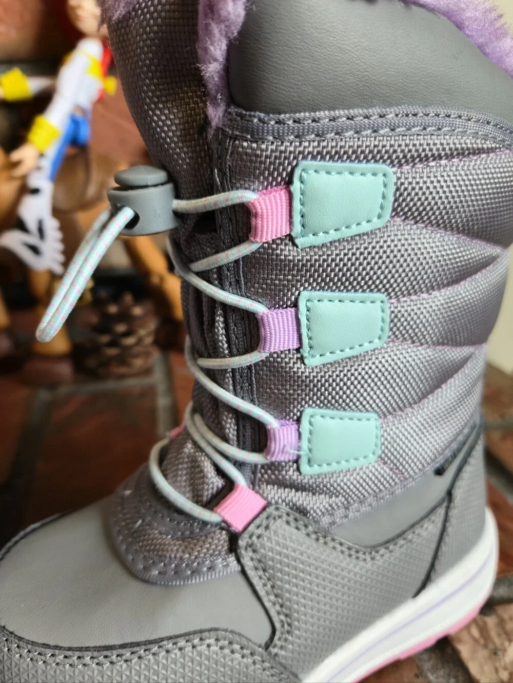 Toddler Girls Tall Bungee Winter Boot